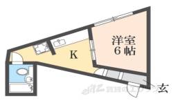 五条グリーンハイツ間取り図面