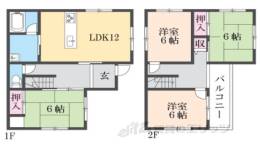 貸家間取り図面