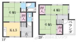 貸家間取り図面