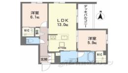 シャーメゾン鏡山間取り図面