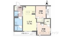 シャーメゾン鏡山間取り図面