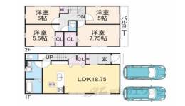 貸家間取り図面