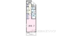 クレール蒼天間取り図面