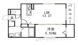 テラッセ四条高倉間取り図面