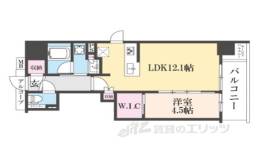 ファインレジデンス京都五条通間取り図面