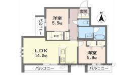 レラトア上賀茂間取り図面