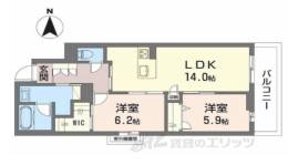 シャーメゾン　ヒカリ間取り図面