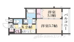 MJC京都ESTRUTH間取り図面