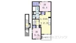 聖和町アパート間取り図面