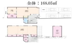 上京区五辻町事務所間取り図面