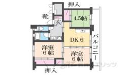ビレッジハウス石生１号棟間取り図面