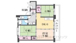 ビレッジハウスこかべ台１号棟間取り図面