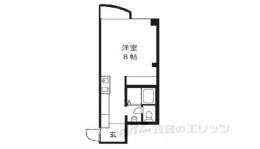 ツイン東生駒１号館間取り図面