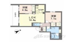 シャーメゾン　スターセント間取り図面