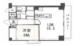 四条高倉スカイハイツ間取り図面