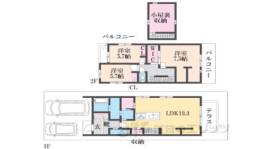 貸家間取り図面