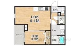ジーメゾン大和郡山カシータ間取り図面