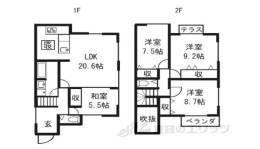 貸家間取り図面