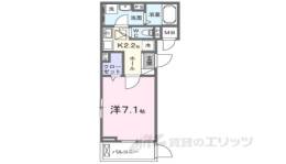 ラフレシール　ウエスト間取り図面