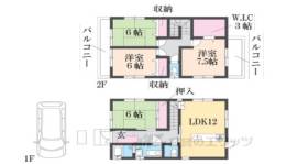 貸家間取り図面