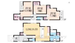 貸家間取り図面
