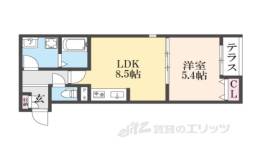ランドレーヴ尼崎間取り図面