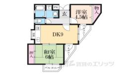 エスポワール武庫之荘北Ｖ間取り図面