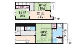 貸家間取り図面