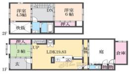 貸家間取り図面