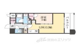ラシュレ京都西大路間取り図面