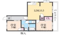 ウインステージ大鹿間取り図面
