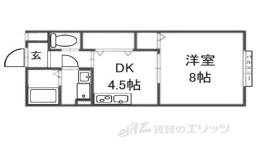 リバーサイド・ルーチェA間取り図面