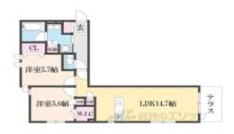 グランメゾン梅ノ木間取り図面