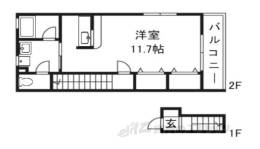 フジパレス　フォンターナ1番館間取り図面