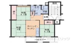 西大和片岡台団地４６号棟間取り図面