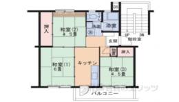 西大和星和台団地１１号棟間取り図面