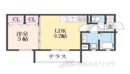 クリエオーレ松丘町間取り図面