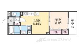 クリエオーレ松丘町間取り図面