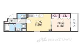 クリエオーレ松丘町間取り図面