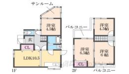 貸家間取り図面