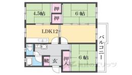 男山第二住宅１０９棟間取り図面