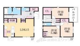 貸家間取り図面
