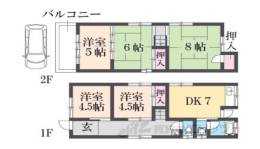 貸家間取り図面