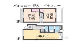 貸家間取り図面