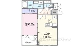 ラヴィエール１間取り図面