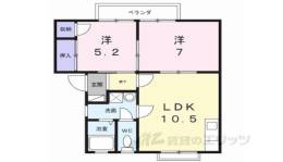 メゾンみやびA間取り図面