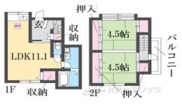 貸家間取り図面