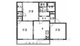 フレグランスタウン大槻Ｃ間取り図面