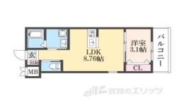GAZELLE NOAH尼崎次屋間取り図面