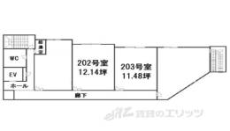 大和紀寺ビル２号館間取り図面